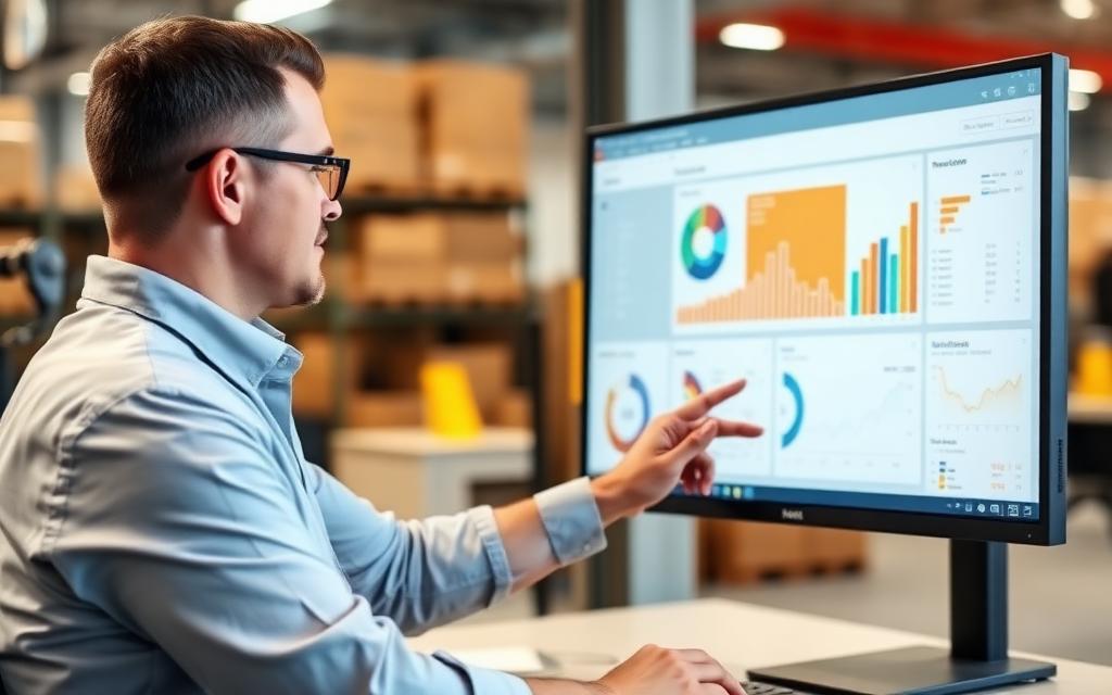 Custom operations portal for a distribution business